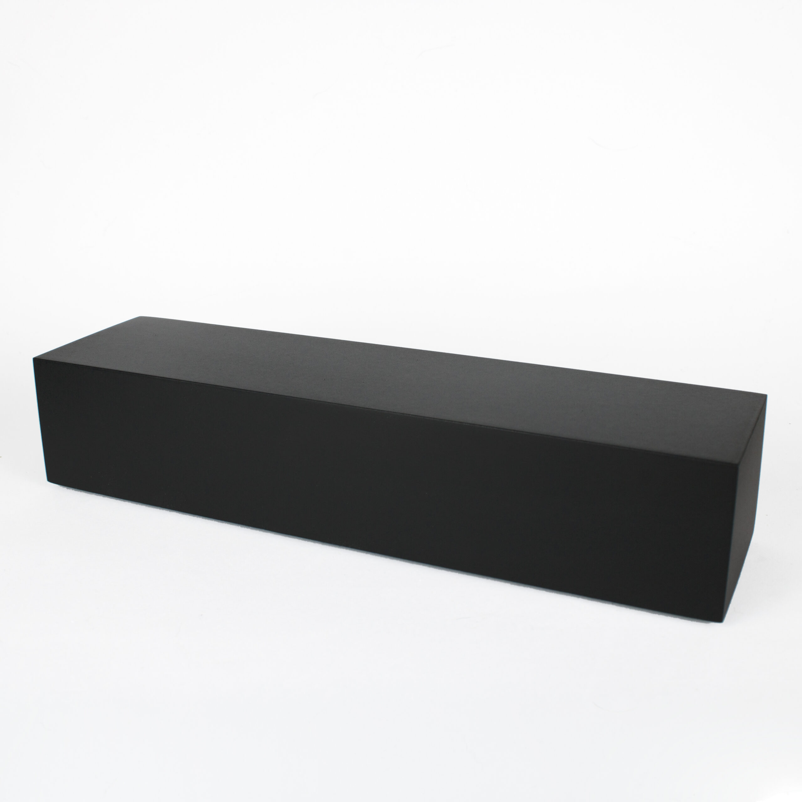black ultra wide platform 5x25cm